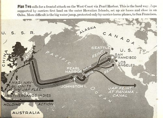 Illustration for article titled Maps from 1942 of the never-was Nazi invasion of North America